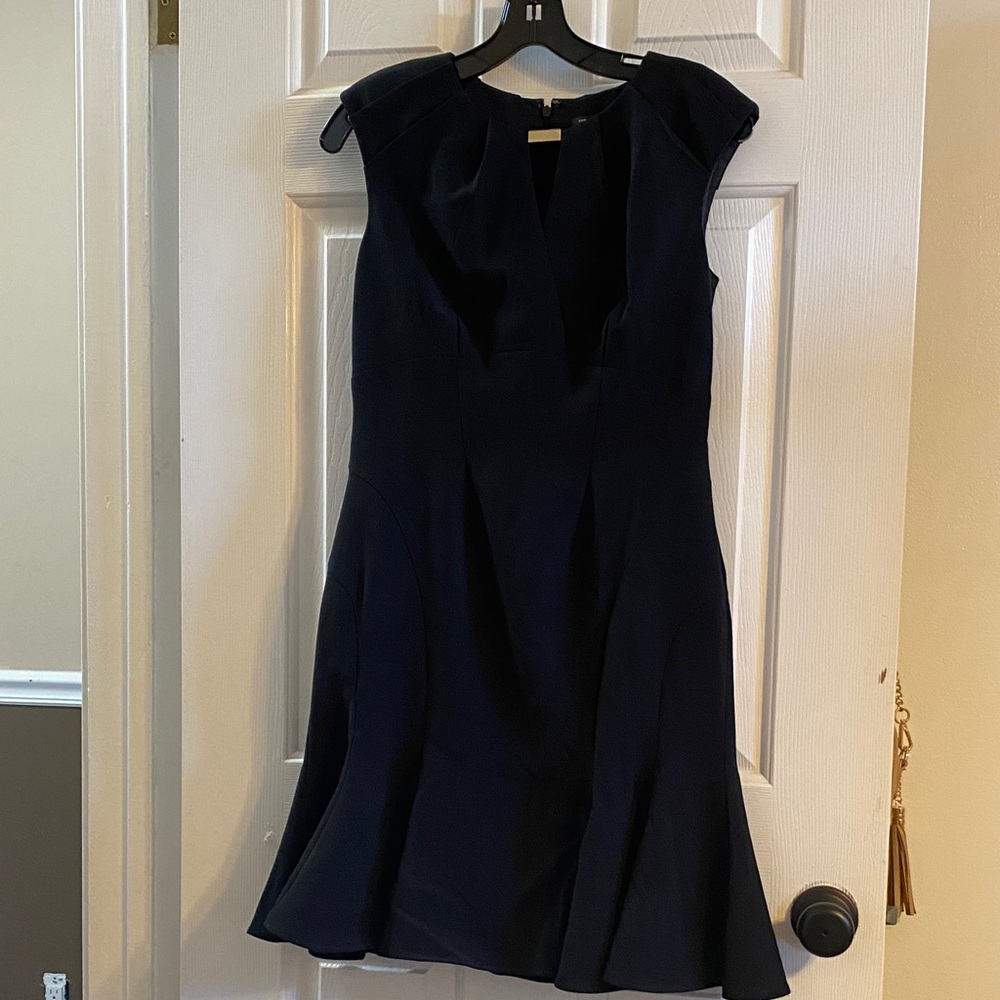 Ann Taylor Elegant Black Sleeveless Dress